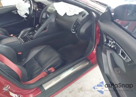 2015 Jaguar F-Type S из США, поврежденный, VIN SAJWA6BU1F8K20270